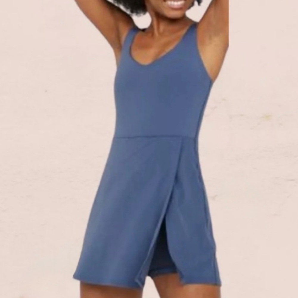 Aerie Blue Sleeveless Dress